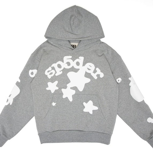 Sp5der Beluga Hoodie – Grey